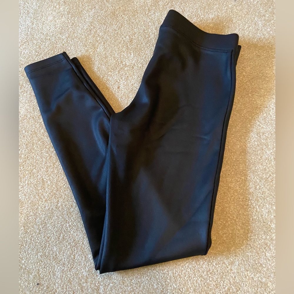 Express faux leather leggings